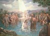 [ 세례 받으시는 예수 이미지 ]