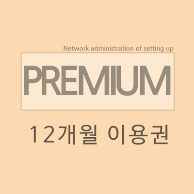 프리미엄(1년)